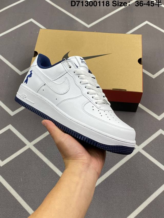 210 耐克 Nike Air Force 1 ‘07 Low 空军一号 厚底增高百搭运动板鞋 原楦头原纸板 打造纯正空军版型，专注外贸渠道 全掌内置蜂窝气垫