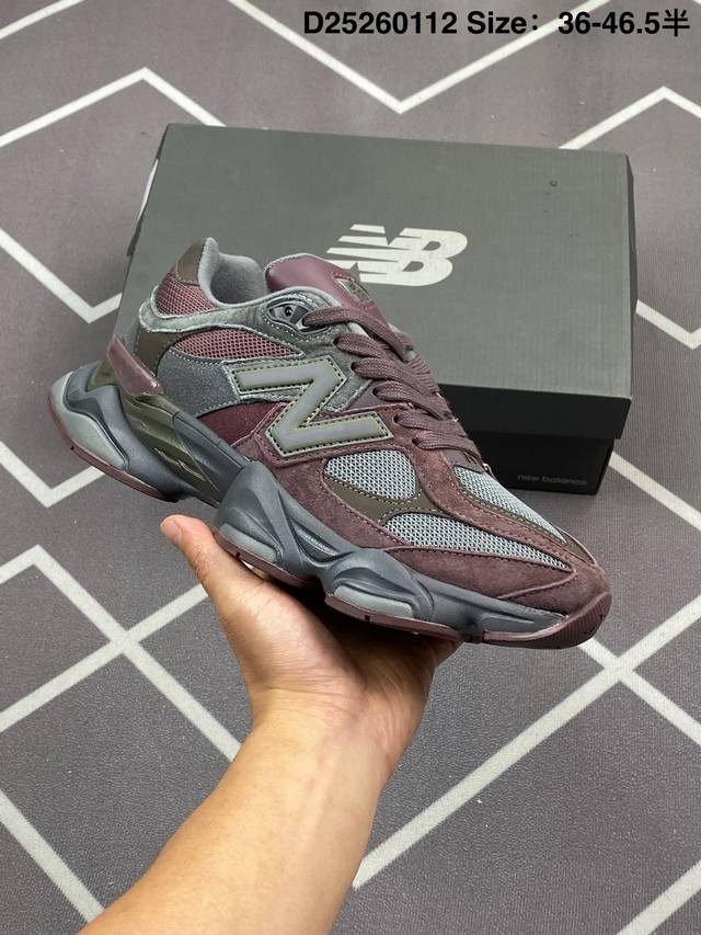 180 公司级New Balance 公司级版本 Nb9060 联名款 复古休闲运动慢跑鞋 鞋款灵感源自设计师本人对夏日的怀日回忆。鞋面大身由空间双格及磨砂鞋面