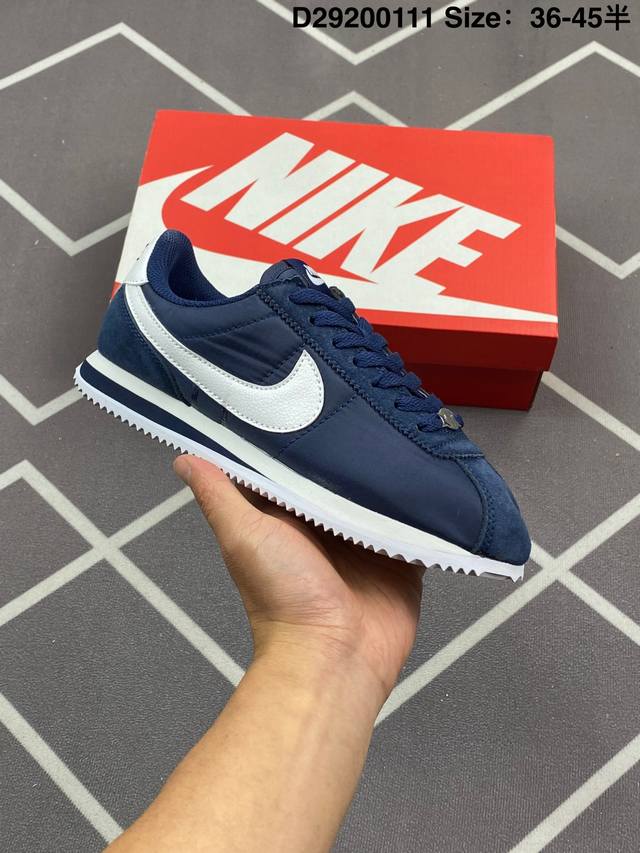 140 公司级Nike Classic Cortez 耐克经典轻便舒适男子阿甘鞋休闲跑步鞋运动鞋 纯粹而执着的精神 使得Cortez种在了一代人的心里 无论是否