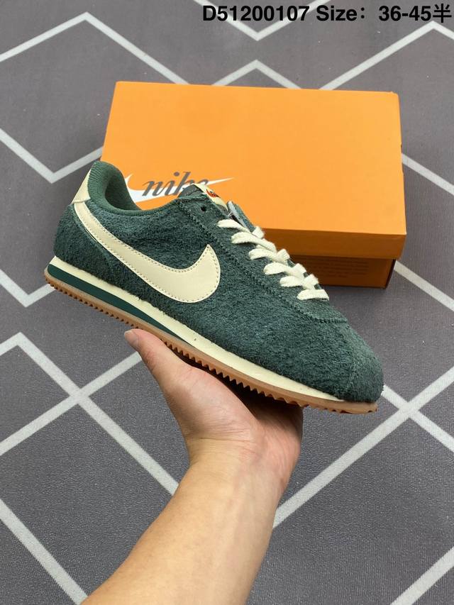 140 公司级Nike Classic Cortez 耐克经典轻便舒适男子阿甘鞋休闲跑步鞋运动鞋 纯粹而执着的精神 使得Cortez种在了一代人的心里 无论是否