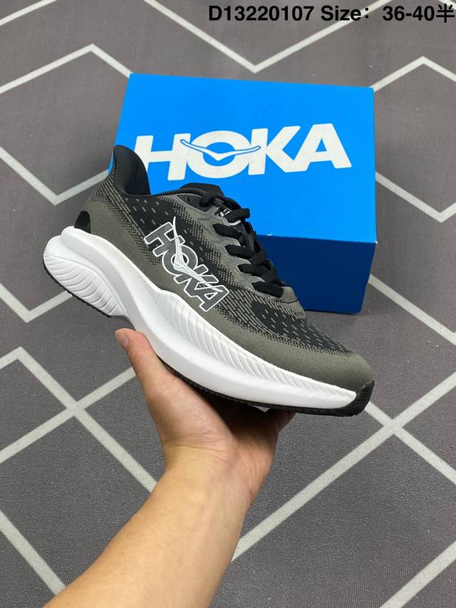 160 真标小红书推荐Hoka W Mach 6全新配色 这个品牌来自于新西兰的毛利语，Hoka表示大地，One One表示飞越，连起来就是飞越地平线，One