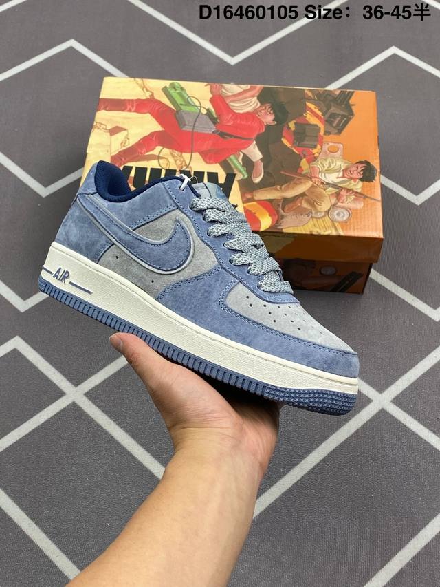 310 耐克 Nike Air Force 1 ‘07 Low 运动板鞋空军一号 Af1 原楦头原纸板 打造纯正空军版型 专注外贸渠道 全掌内置蜂窝气垫 原盒配