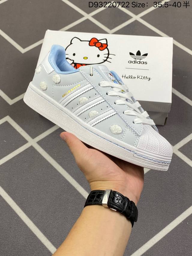 160 阿迪达斯 Adidas Superstar 三叶草经典贝壳头系列 新款休闲板鞋潮流男女士运动鞋 。鞋面柔软皮革材质 标志性的贝壳鞋头，锯齿三条纹，简约的