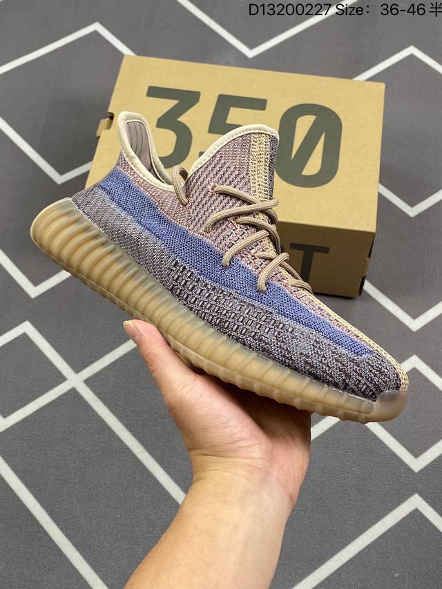 140 真爆Adidas 椰子350 Yeezy 350 V2 镂空蚕丝半透明呼吸网纱材质 Kanye West X Adidas Yeezy Boost 35