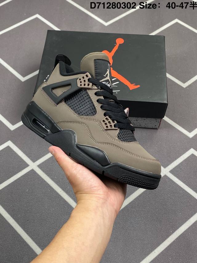 200 耐克 新款 Nike Air Jordan 4 Retro Og 中帮 迈克尔·乔丹Aj4代乔4 复古休闲运动文化篮球鞋。秉承轻量化的速度型篮球鞋设计思