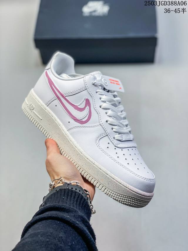 160 公司级 Af1耐克 Nike Air Force 1 ‘07 Low 空军一号 厚底增高百搭运动板鞋 原楦头原纸板 打造纯正空军版型，专注外贸渠道 全掌 - 点击图像关闭