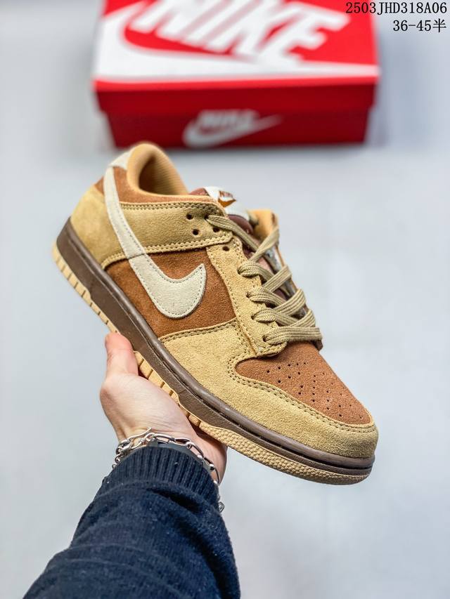 170 公司级耐克Nike Sb Dunk Low Retr 扣篮系列 复古低帮休闲运动滑板板鞋 采用脚感柔软舒适Zoomair气垫 有效吸收滑板等极限运动在