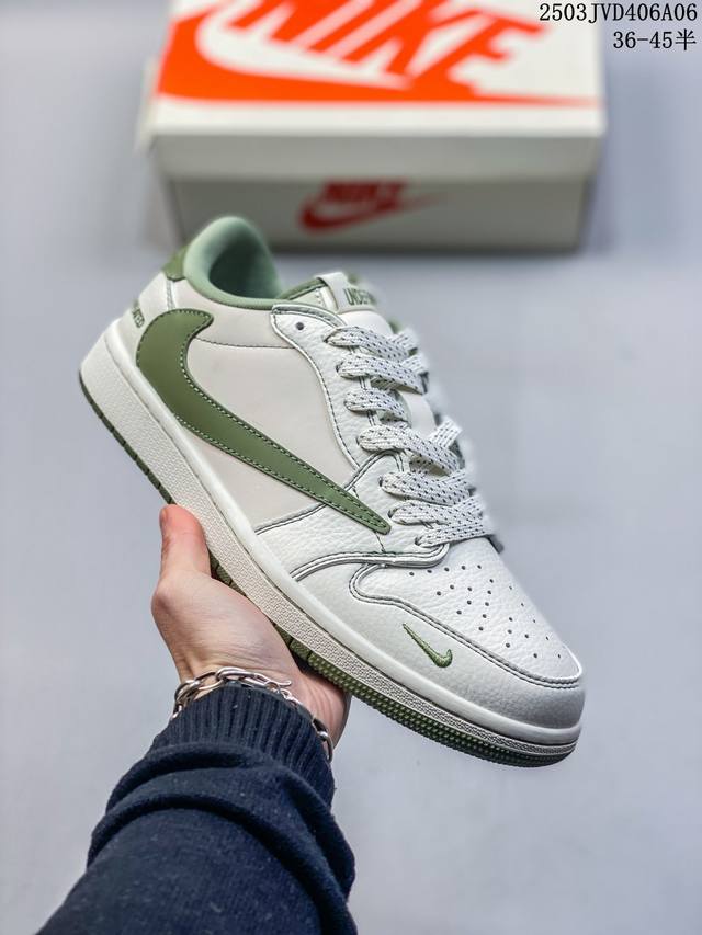 220 海外爆款限量发售！公司级 Travis Scott X Fragment Design X Jordan Air Jordan 1 Low Og Sp - 点击图像关闭