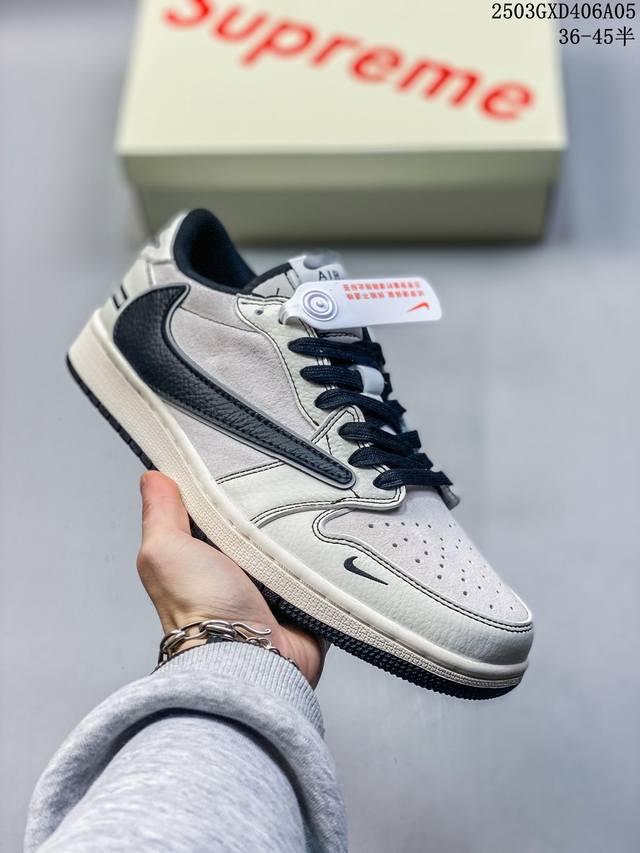 310 海外爆款限量发售！Travis Scott X Fragment Design X Jordan Air Jordan 1 Low Og Sp “Sup - 点击图像关闭