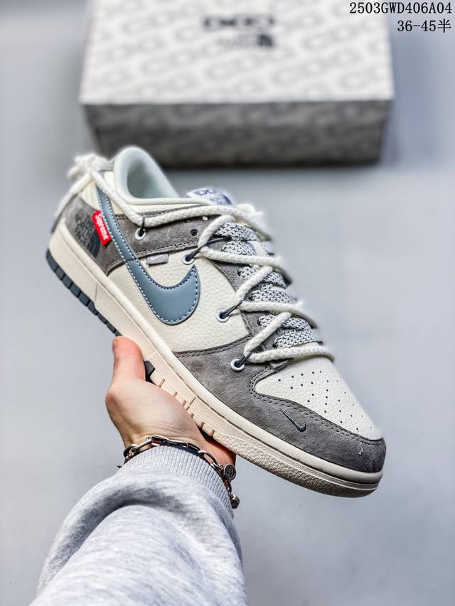 340 海外爆款限量发售！Nike Sb Dunk Low“ Nike联名——红标米黑抽绳” 周年高端定制 低帮休闲板鞋 定制鞋盒 大厂纯原品质出货 超高清洁度 - 点击图像关闭