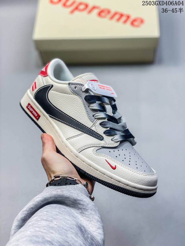 310 海外爆款限量发售！Travis Scott X Fragment Design X Jordan Air Jordan 1 Low Og Sp “Sup - 点击图像关闭