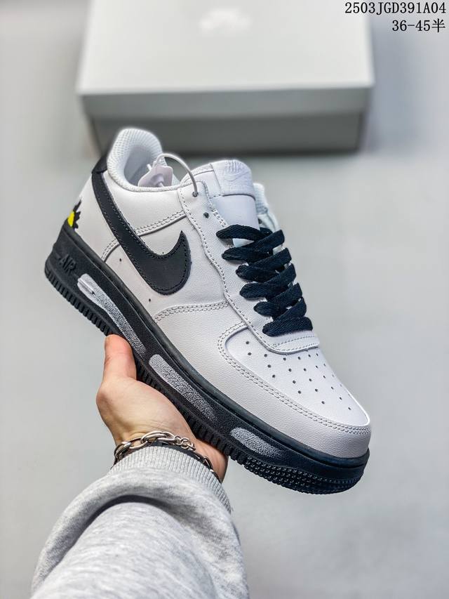 160 公司级 Af1耐克 Nike Air Force 1 ‘07 Low 空军一号 厚底增高百搭运动板鞋 原楦头原纸板 打造纯正空军版型，专注外贸渠道 全掌