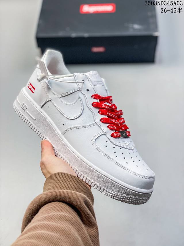 120 36-45真标半码 耐克 Nike Air Force 1 Low 空军一号百搭休闲运动板鞋。 尺码：见图 编码：03Nd345A03