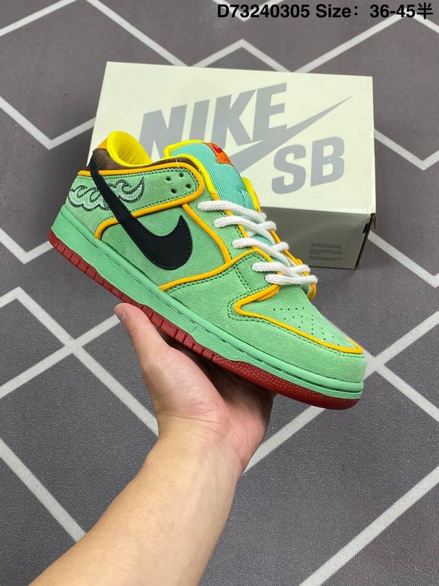 170 真标 耐克 Nike Sb Dunk Low Pro 男女同款运动鞋复古板鞋，尽情迈步，彰显个性风采。采用柔软皮革鞋面，经久耐穿，塑就如元年款 Dunk