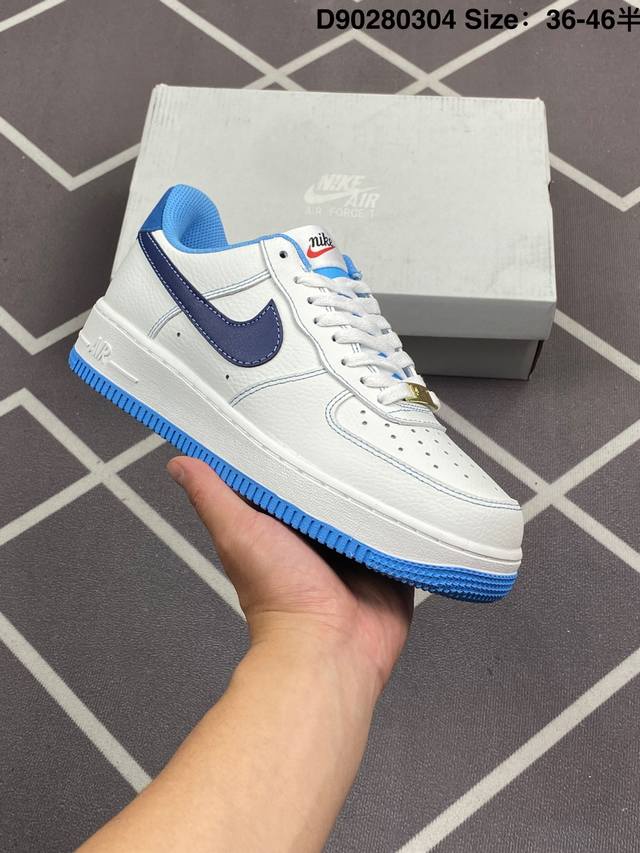 200 耐克 Nike Air Force 1 ’07 空军一号低帮百搭休闲运动板鞋。柔软、弹性十足的缓震性能和出色的中底设计，横跨复古与现代的外型结合，造就出