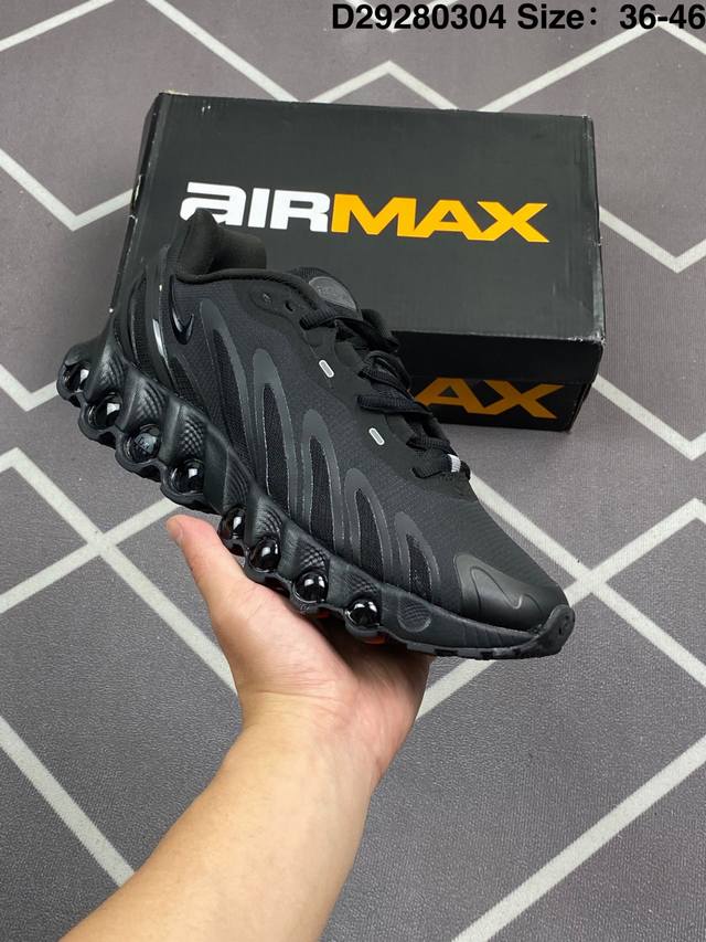 200 公司级Nike Air Max Dn8 全掌科技气垫 缓震运动跑鞋 Dn8的核心亮点在于其八腔气垫结构 根据不同部位设定的气压值专为行走设计 提供卓越