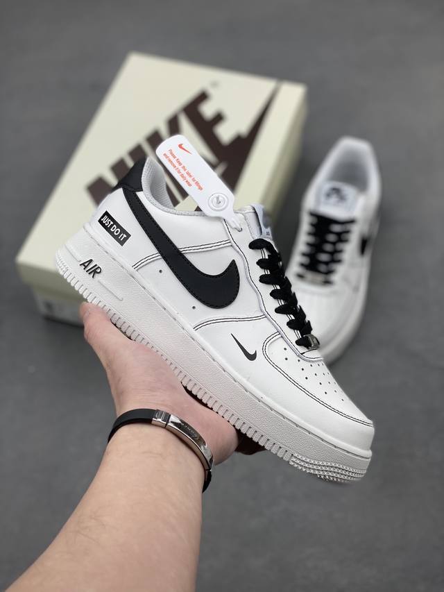 本地自取200 海外限量发售！公司级Nike Air Force 1 '07 Low 空军一号 低帮 运动鞋 休闲鞋 折边针车 工艺难度大 原楦头原纸板 原装鞋