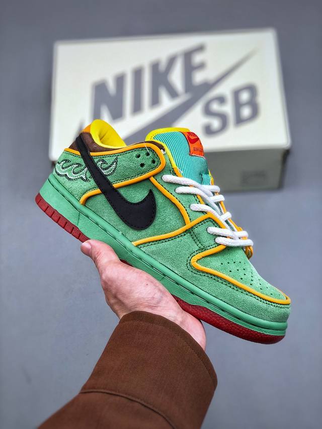 160 Nike Sb Dunk Low联名款 独家版型蒸餾加工帶來的是更好的视觉和脚感体验 Bq6817 602 尺码：36-45（半） - 点击图像关闭