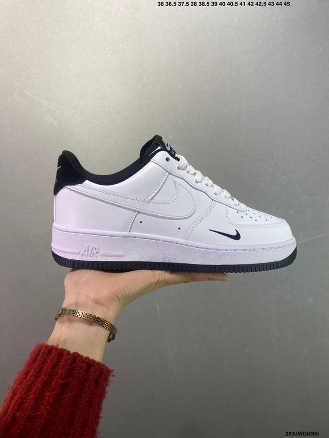 210 公司级Nike Air Force 1 '07 Low 空军一号 低帮 运动鞋 休闲鞋 折边针车 工艺难度大 原楦头原纸板 原装鞋盒 定制五金配件 内置