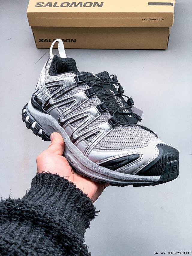 260 Salomon Xa Pro 3D Adv 萨洛蒙 户外越野跑鞋 鞋面采用Sensifit贴合技术 全方位贴合包裹脚型 鞋跟部鞋底牵引设计 提供强大的抓 - 点击图像关闭