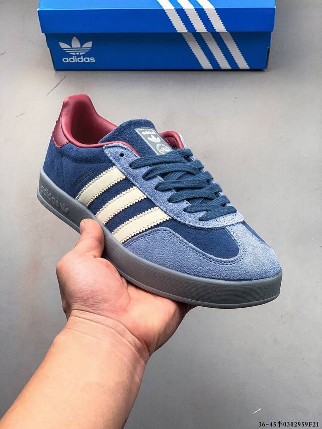 150 真标半码！阿迪达斯Adidas Gazelle 低帮复古百搭休闲运动板鞋 0302959F21