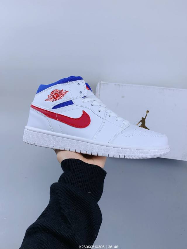 ：130 乔丹Air Jordan 1 Retro High Ogrebellionaireaj1代经典复古经典高帮百搭文化篮球鞋 Size：如图 编码：K26