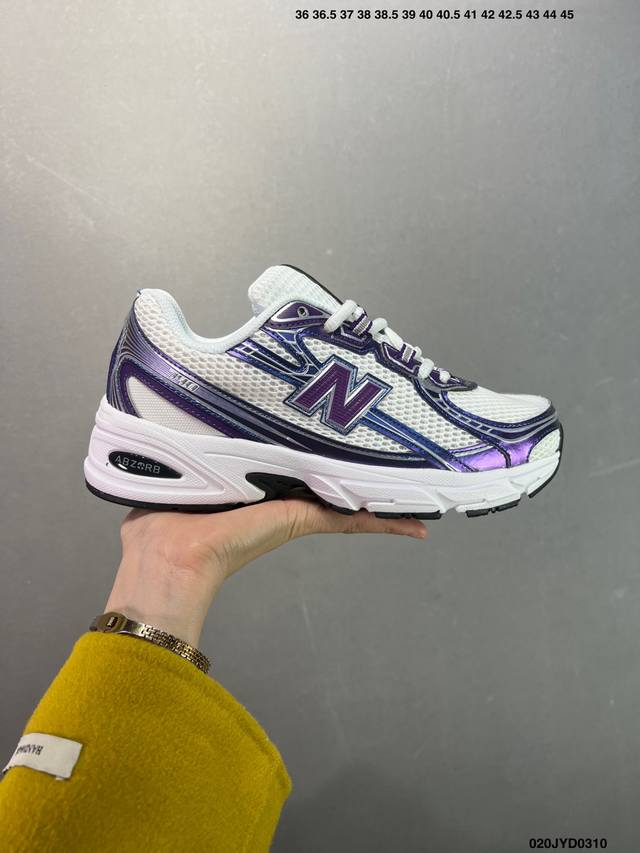 200 公司级New Baillon Nb740新百伦 Nb 皮革拼接抗磨底休闲复古运动跑步鞋 货号：Mr740S D尺码：36～45带半码 编码：020Jyd