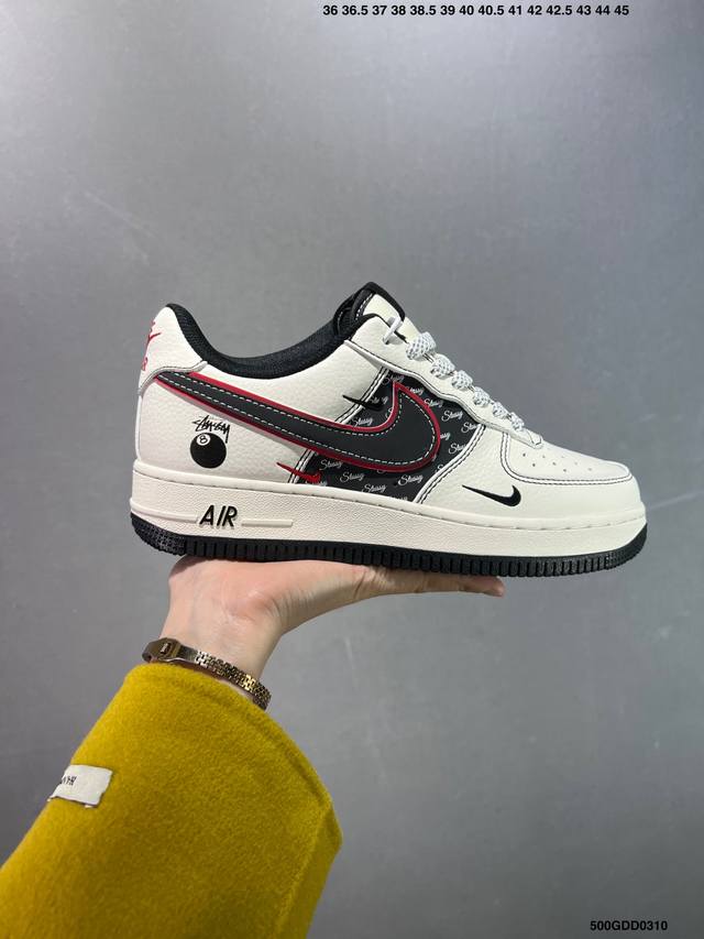 260 公司级Nike Air Force 1 ‘07 Low “联名—空军一号 低帮 运动鞋 休闲鞋 折边针车 工艺难度大 原楦头原纸板 原装鞋盒 定制五金配