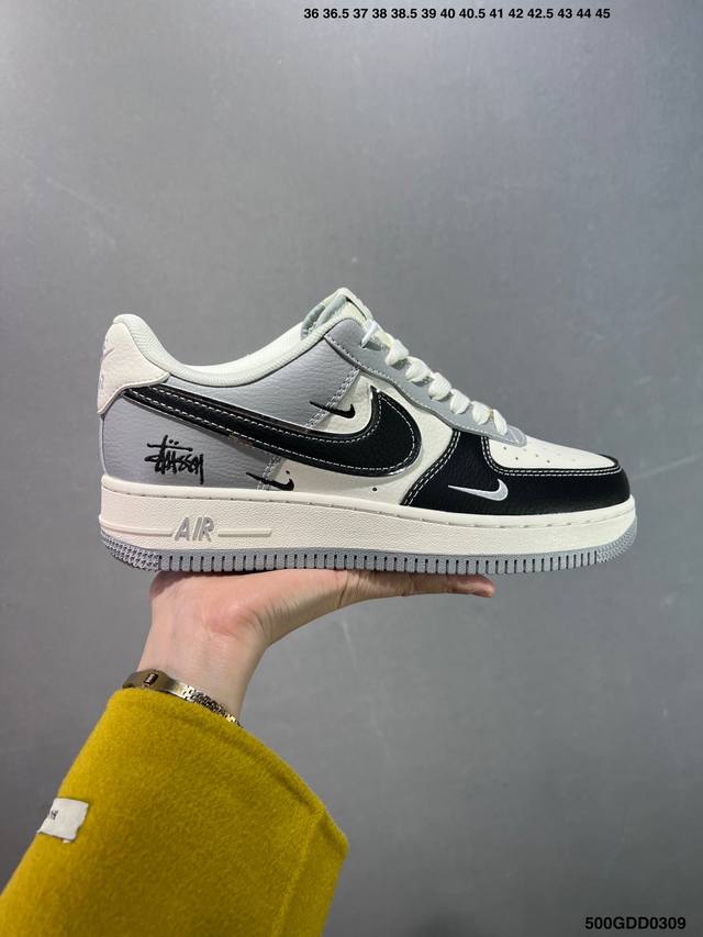 260 公司级Nike Air Force 1 ‘07 Low “联名—空军一号 低帮 运动鞋 休闲鞋 折边针车 工艺难度大 原楦头原纸板 原装鞋盒 定制五金配