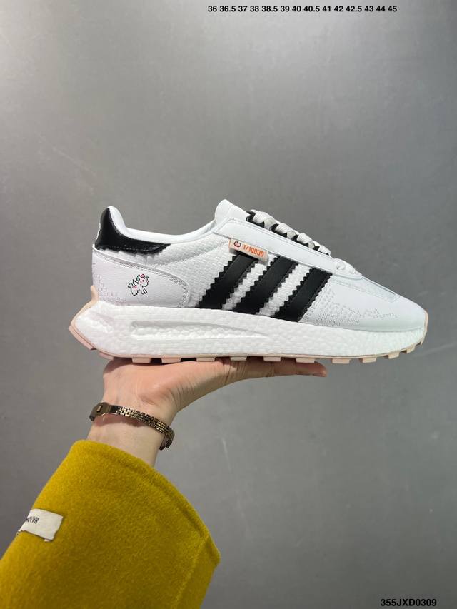 180 公司级Adidas Racing 1 Boost Prototype 复古跑鞋 E5速度轻盈复古系列 百搭透气运动慢跑鞋全新Boost轻量缓震鞋底材质 - 点击图像关闭