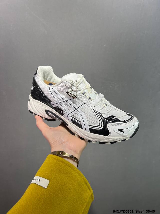 200 公司级Asics Gel-Kahana Tr V4 耐磨透气低帮休闲鞋 户外机能元素 绑带沿用系列经典绑带设计 演绎现代潮流机能属性 结合潮流线条轮廓