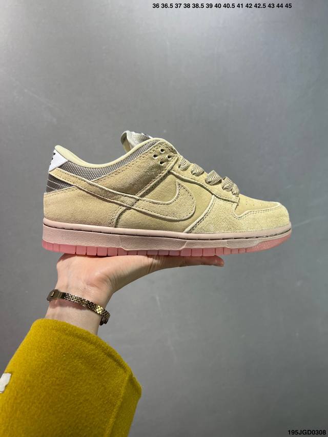 160 公司级耐克Nike Dunk Low 扣篮系列 复古低帮休闲运动滑板板鞋 采用脚感柔软舒适Zoomair气垫 有效吸收滑板等极限运动在落地时带来的冲击力