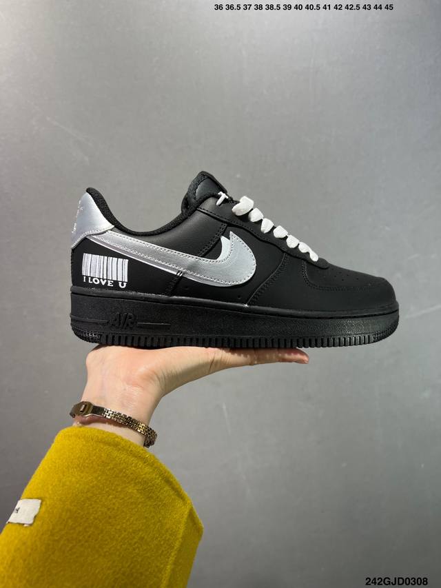 270 核心私 公司级 Nike Air Force 1 Low’07 空军一号低帮休闲板鞋 定制皮料 原楦原纸板 纯正空军版型 内置全掌气垫 货号：男 Cw - 点击图像关闭