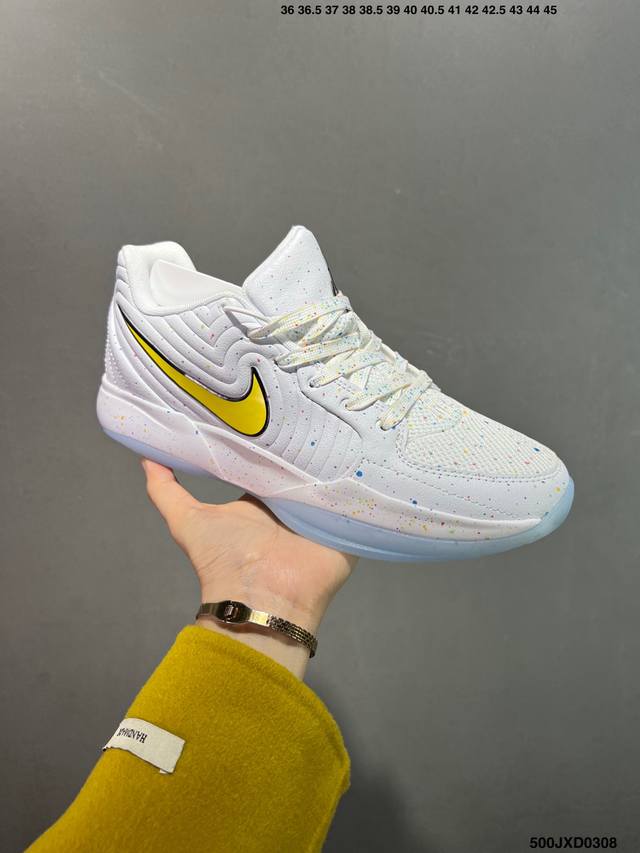 180 真标Nike Ja 1 莫兰特1代 耐克时尚百搭 耐磨透气 低帮篮球鞋 货号:Fv6097-300 尺码:36 36.5 37.5 38 38.5 39