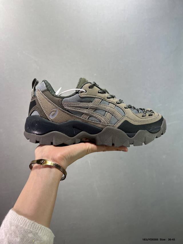 200 公司级Asics Gel-Pickax 亚瑟士 登山徒步 户外运动平衡减震 抗冲击支撑 防滑耐磨平衡轻便 户外功能鞋 货号:1203A817-020 尺