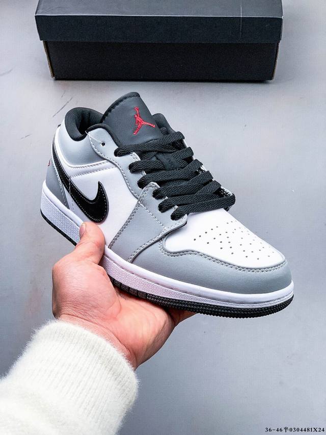 170 头层真标！耐克Nike Air Jordan Low 1 乔1低帮经典休闲板鞋 0304481X24 - 点击图像关闭