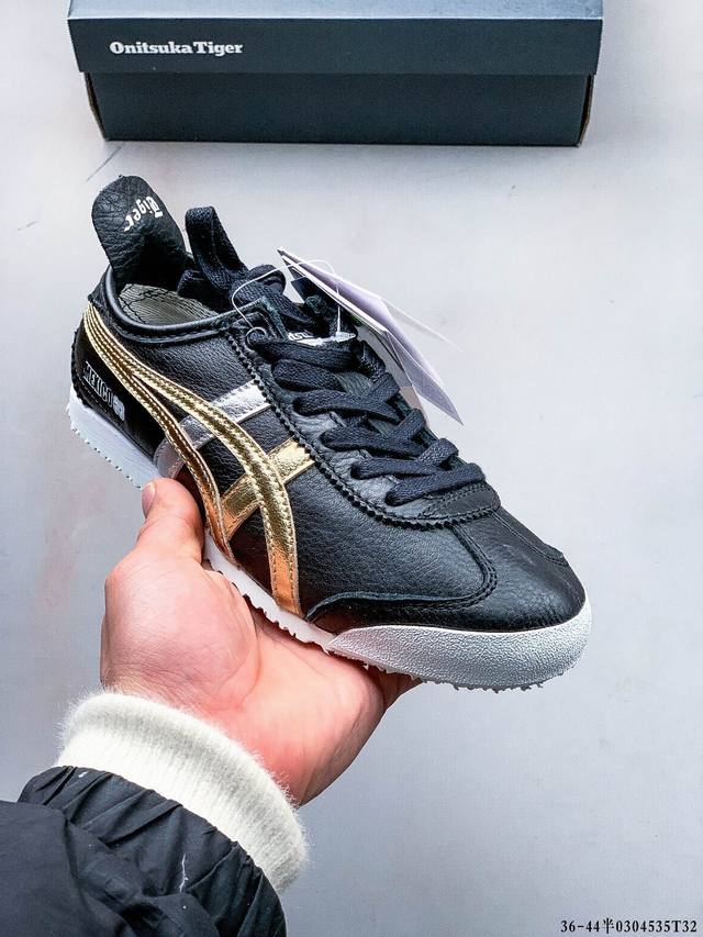 220 Asics Onitsuka Tiger 鬼冢虎手工鞋亚瑟士鬼冢虎专柜正品头层小羊皮 产品从款式颜色造型上体现出追求舒适和细节的完美，鞋类更是推崇手工制