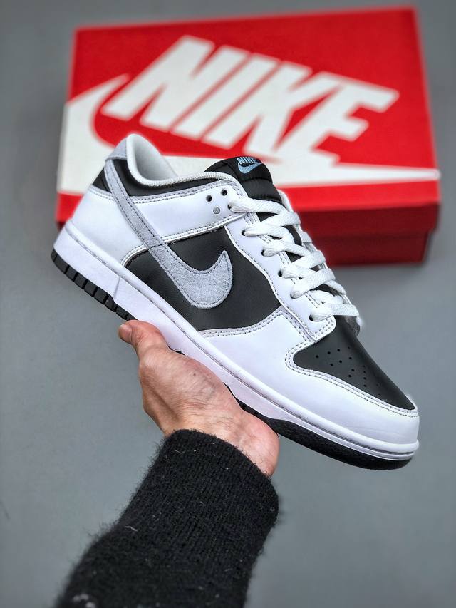 270支持放店 Nike Dunk Low “Reverse Panda” 反转黑白2.0 复古低帮休闲运动滑板鞋配色方面彻头彻尾将「熊猫 Dunk」进行反转，