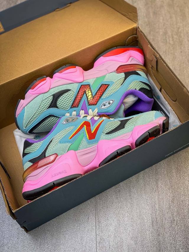 ￥170 Joe Freshgoods X New Balance 渠道纯原 Nb9060 联名款 复古休闲运动慢跑鞋 鞋款灵感源自设计师本人对夏日的怀日回忆。