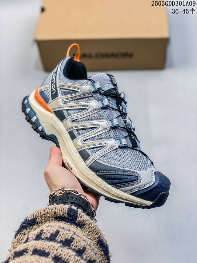 260 公司级Salomon Xa Pro Xt-6 Ft萨洛蒙户外越野跑鞋 鞋面采用Sensifit贴合技术 全方位贴合包裹脚型 鞋跟部鞋底牵引设计 提供强大