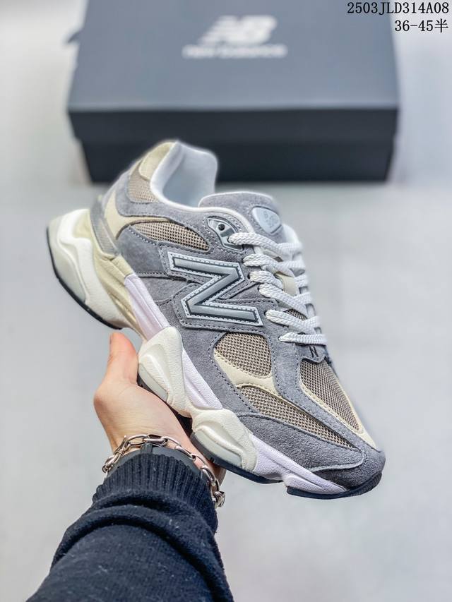 230 公司级New Balance 公司级版本 Nb9060 联名款 复古休闲运动慢跑鞋 鞋款灵感源自设计师本人对夏日的怀日回忆。鞋面大身由空间双格及磨砂鞋面