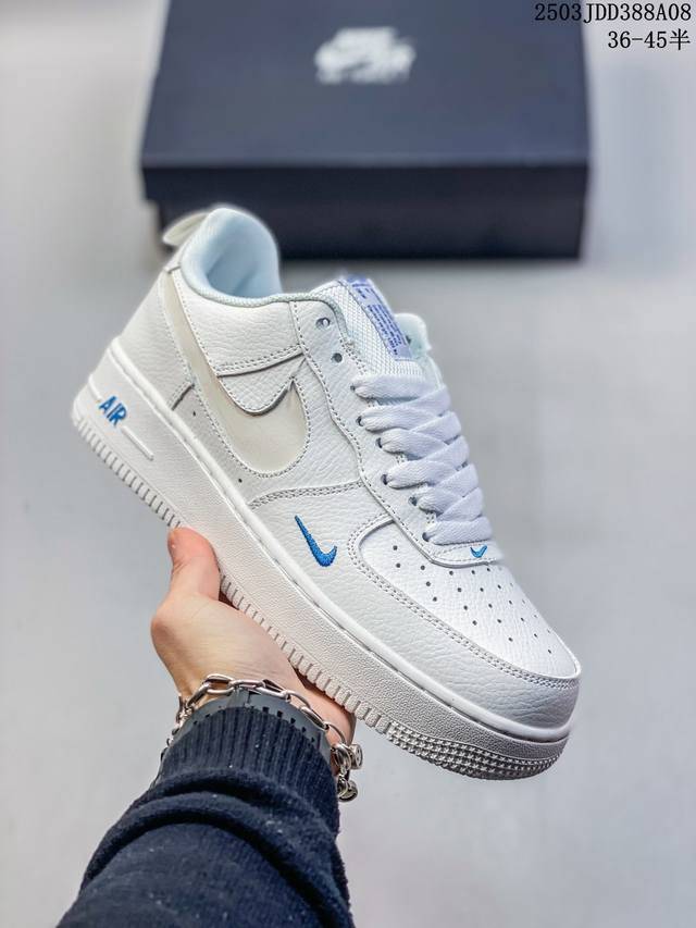 130 公司级 Af1耐克 Nike Air Force 1 ‘07 Low 空军一号 厚底增高百搭运动板鞋 原楦头原纸板 打造纯正空军版型，专注外贸渠道 全掌