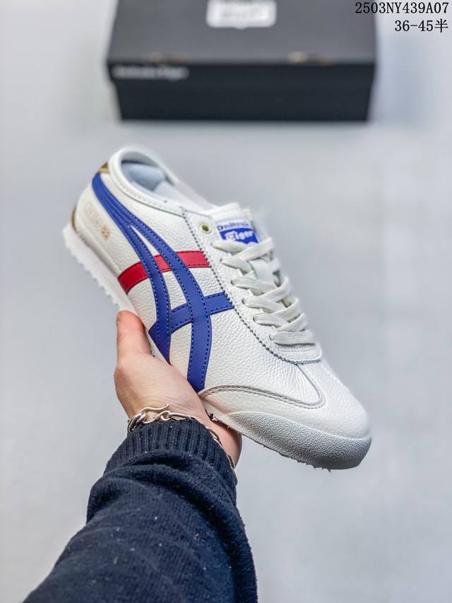 120 Asics Onitsuka Tiger 鬼冢虎手工鞋亚瑟士鬼冢虎专柜正品头层小羊皮 产品从款式颜色造型上体现出追求舒适和细节的完美，鞋类更是推崇手工制