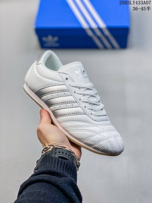 110 公司级阿迪达斯三叶草Adidas Originals Samba Og 桑巴舞系列绅士德训足球风百搭低帮休闲运动板鞋 货号:Ie5836 尺码:36 3