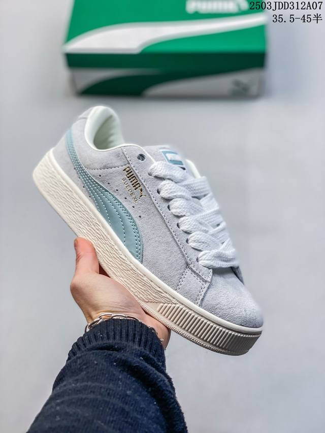 130 公司级Puma Suede 复古单品 彪马 防滑耐磨低帮德训板鞋 尺码: 35.5 36 36.5 37.5 38 38.5 39 40 40.5 41