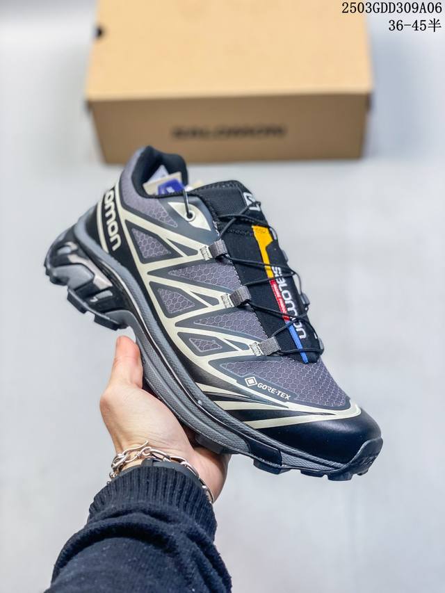 260 Salomon Xa Pro Xt-6 Expanse 萨洛蒙户外越野跑鞋 鞋面采用Sensifit贴合技术 全方位贴合包裹脚型 鞋跟部鞋底牵引设计 提 - 点击图像关闭