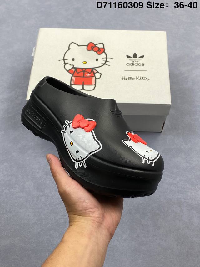 120 Adifom Stan Smith Mule 阿迪防滑耐磨轻便 穆勒厨师鞋 轻松脚感 一穿即走 这款拖鞋旨在致敬经典的Stan Smith 简约鞋面和后