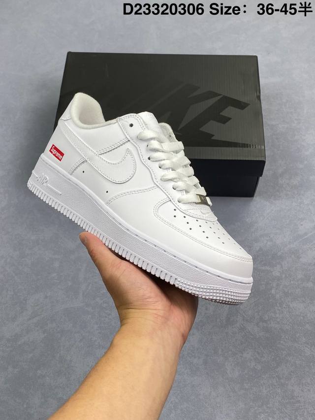 220 公司级Nike Air Force 1‘07 原楦头原纸板 打造纯正低帮空军版型 专注外贸渠道 全掌内置蜂窝气垫 原盒配件 原厂中底钢印、拉帮完美 货号