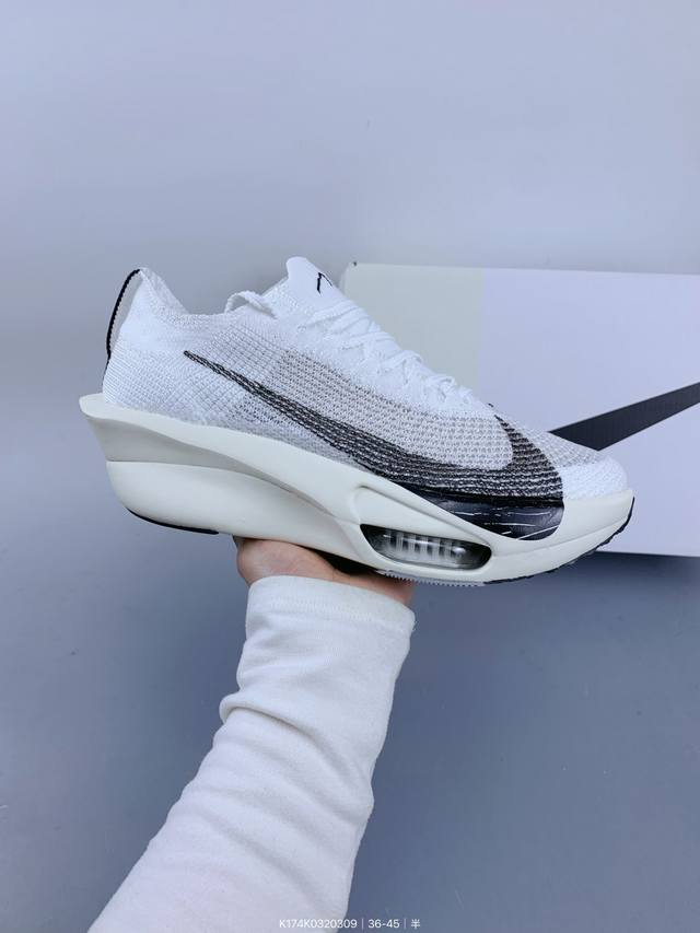 ：230 公司级Nike Air Zoom Alphafly Next% 3 马拉松跑鞋 2024全新马拉松超级跑鞋 有史以来最轻盈、测试次数最多的Nk Alp