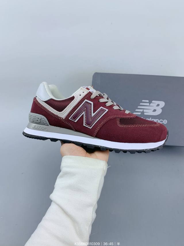 ：170 New Balance 574 复古单品 New Balance 新百伦 574 复古运动休闲跑步鞋 原版楦型 Encap缓震中底 Size：如图